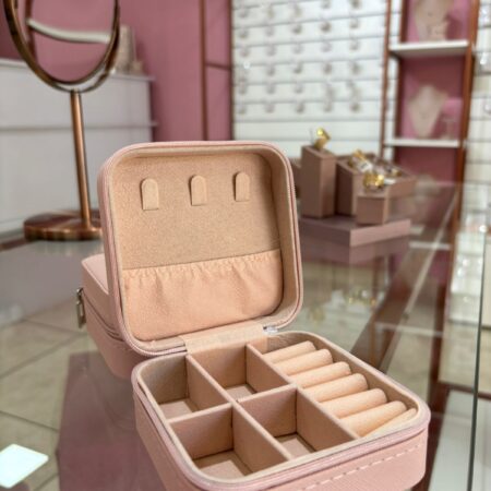 Conjunto Zircônia Natural Azul - Semijoia